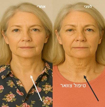 טיפול אקסוזומים לפני ואחרי